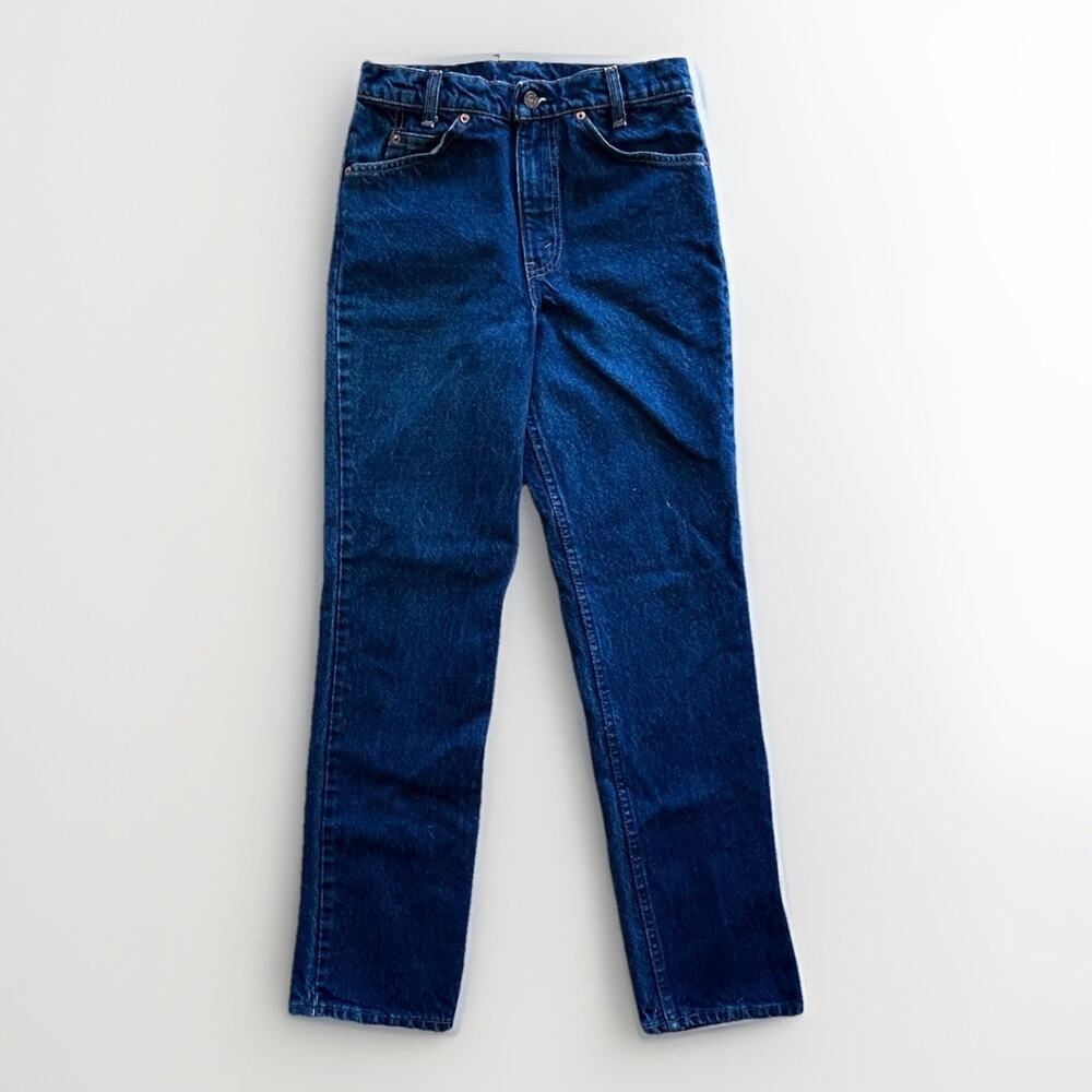 Vtg 80s Levi’s 705 Student Fit Denim Jeans Orange Tab Men’s 30x30 Made In USA